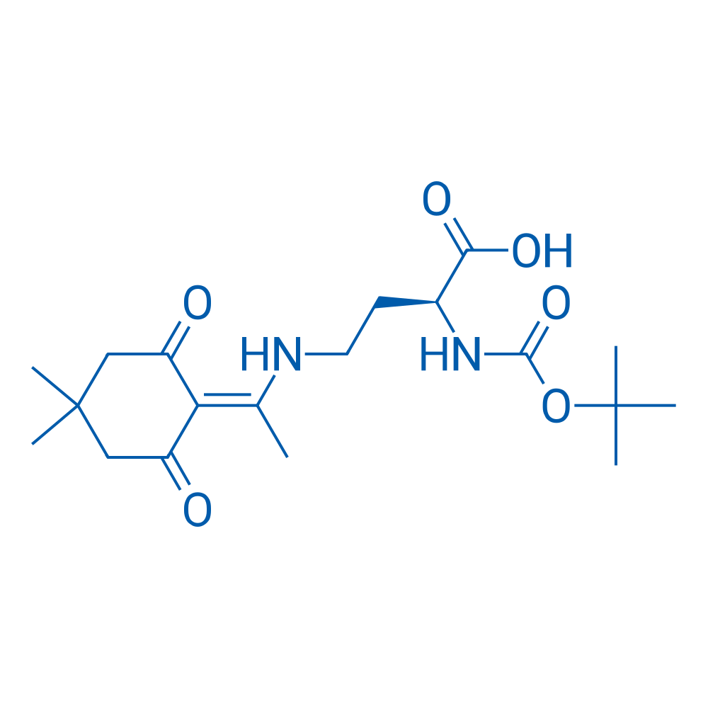 (S)-2-((tert-Butoxycarbonyl)amino)-4-((1-(4,4-dimethyl-2,6-dioxocyclohexylidene)ethyl)amino)butanoic acid