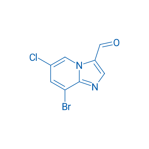 8-Bromo-6-chloroimidazo[1,2-a]pyridine-3-carbaldehyde