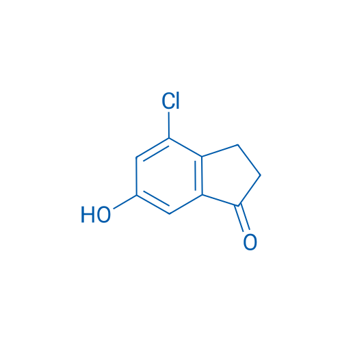 4-Chloro-6-hydroxy-2,3-dihydro-1H-inden-1-one