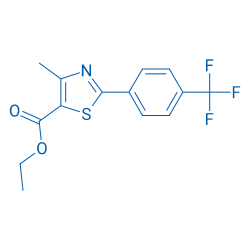 Ethyl 4-methyl-2-(4-(trifluoromethyl)phenyl)thiazole-5-carboxylate